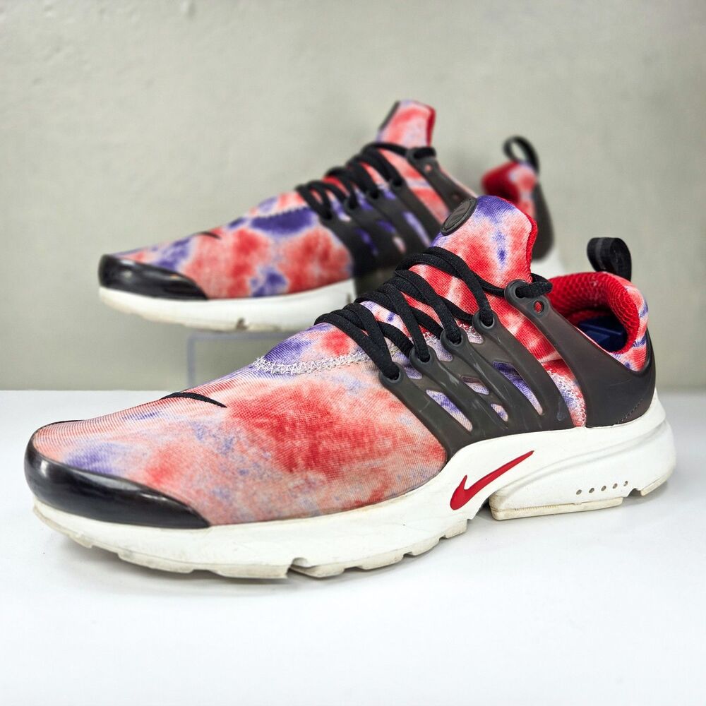 Nike Air Presto Tie-Dye Red Purple Black Men’s 12 CT3550-501